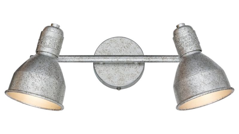 Spot Rabalux Thelma srebrny antyczny 2 x E14 x 40W IP20 wym: 17 x 32 x 8,5 cm - 1 szt.