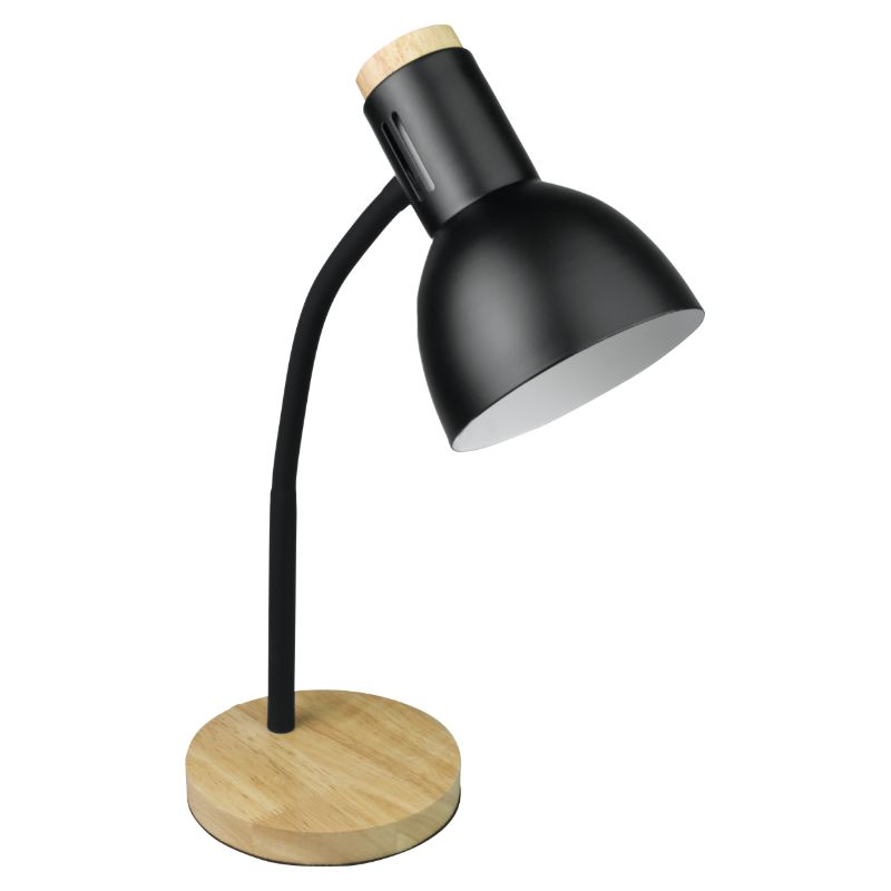 Lampka biurkowa, DPM, czarna, 1 szt