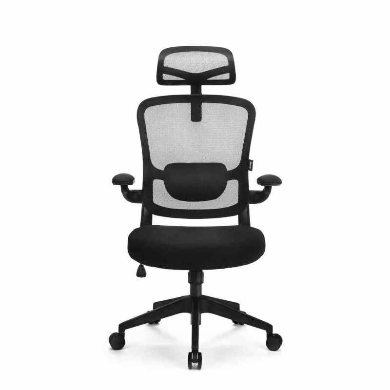 Fotel biurowy ergonomiczny LVNSystem Ergo Basic czarny 1 szt