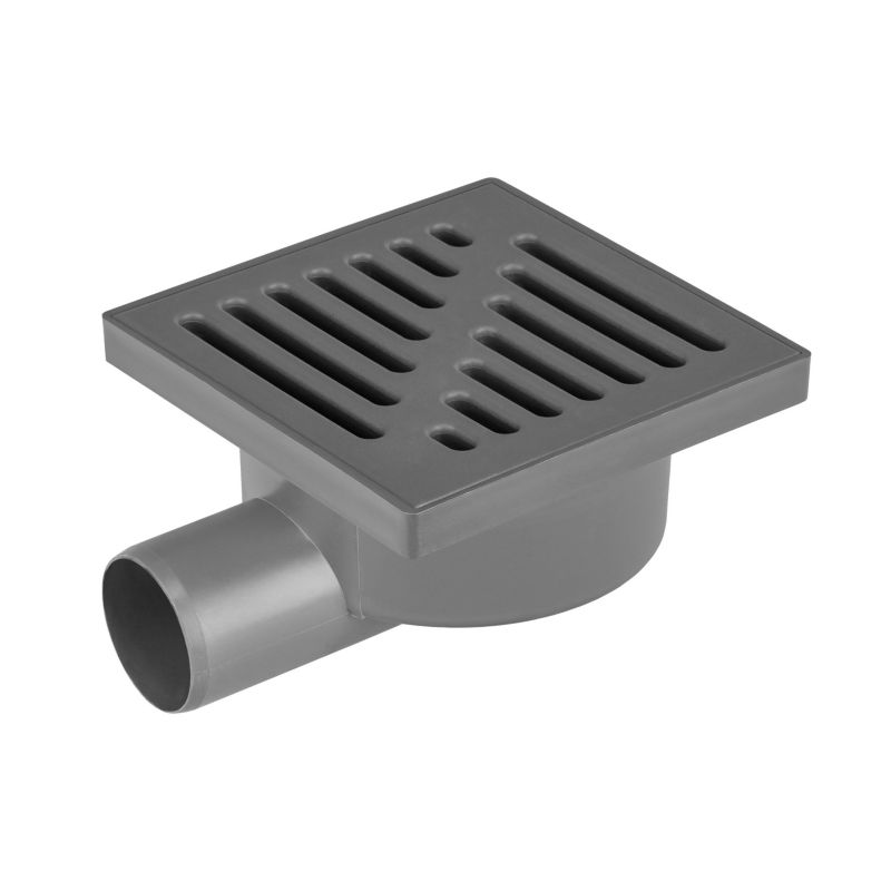 Wpust kanalizacyjny boczny Instadrain 5 cm plastik 15 x 15 cm