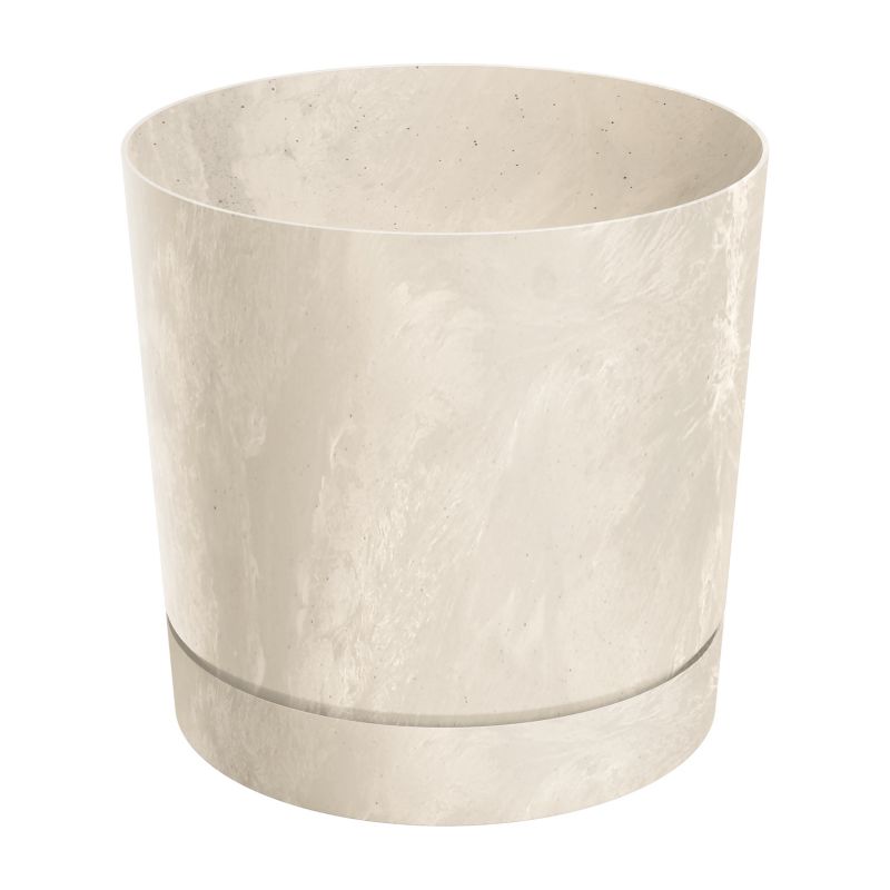 Doniczka Prosperplast Tubo P 15 cm kremowa