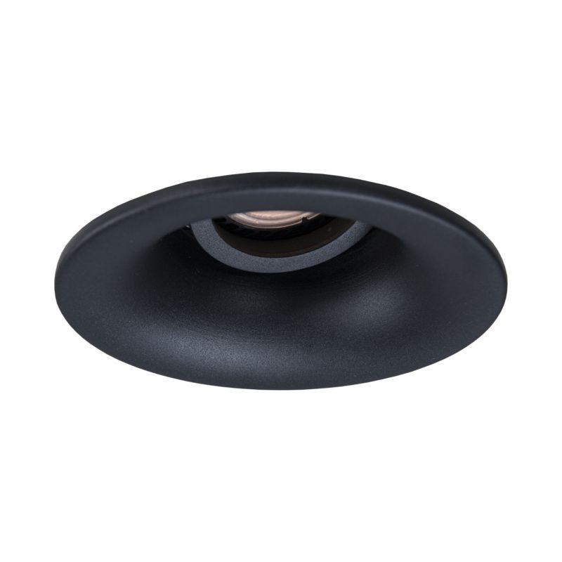 Oprawa sufitowa wpuszczana Italux Ralte czarny piaskowany ruchoma 1 x GU10 x 10W IP20 wym: 10 x 11,5 x 11,5 cm okrągła - 1 szt.