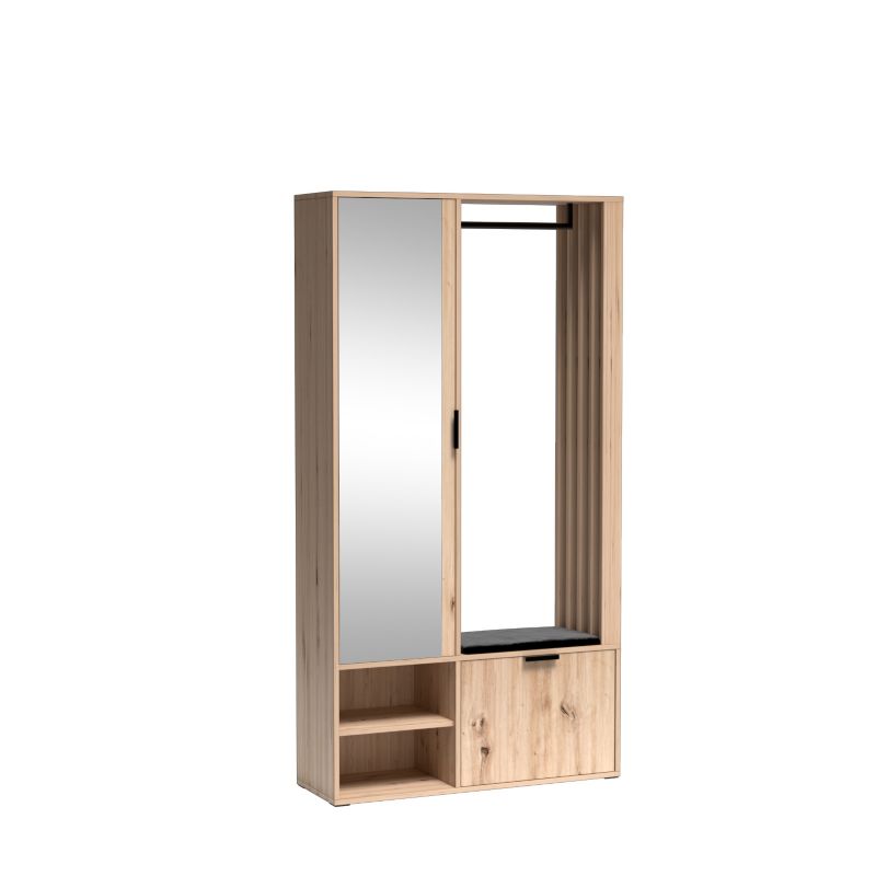 Garderoba MINIO go for it MELO dąb artisan z siedziskiem 1 szt.