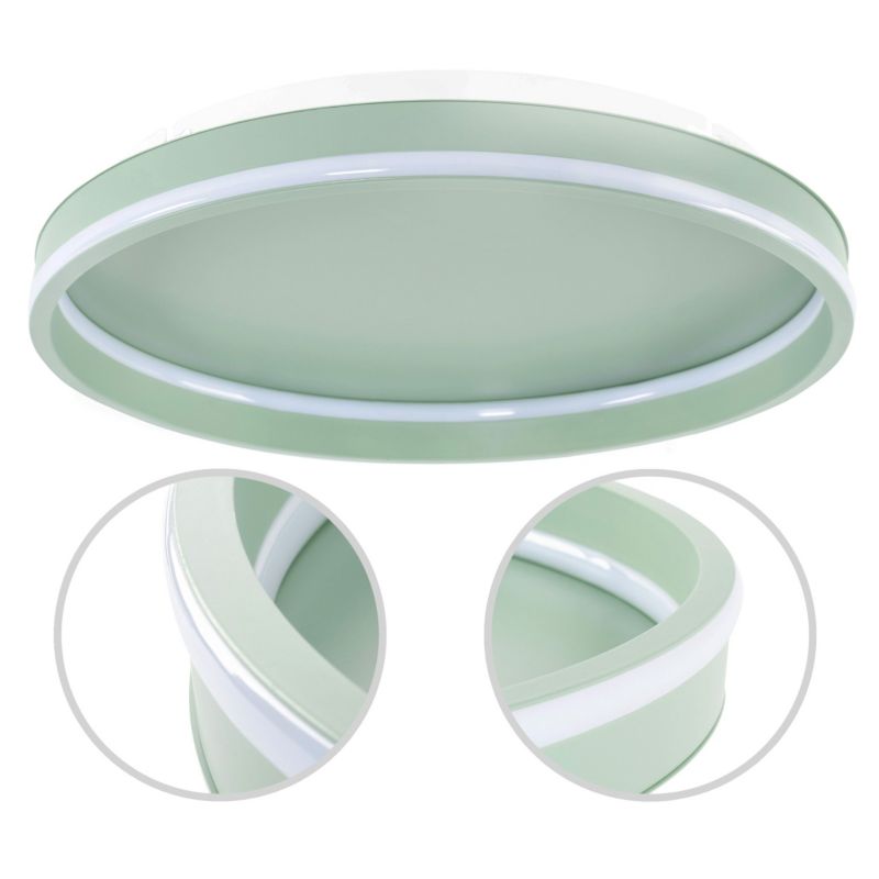 Lampa Sufitowa Toolight App1463 Zielony 1 Szt