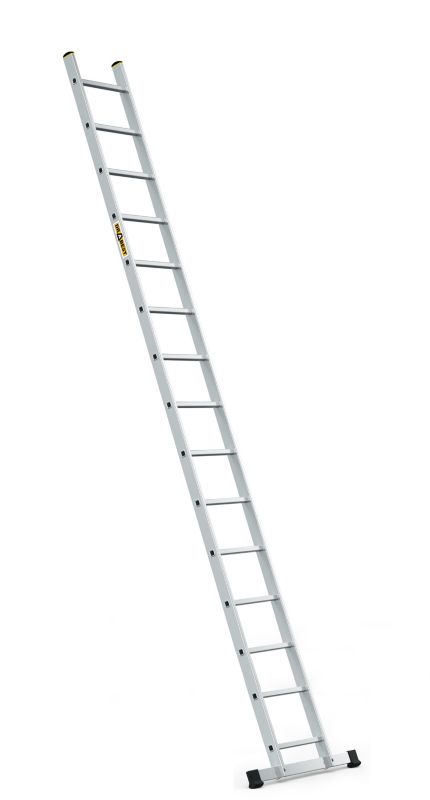 Drabina aluminiowa przystawna 1x15 stopni DRABEST profesjonalna 1szt.