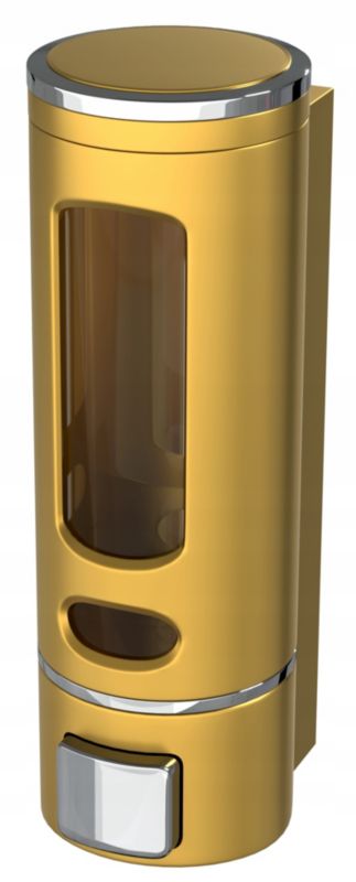 Dozownik Ścienny Do Płynu Mydła Złoty Granitan 1 szt.