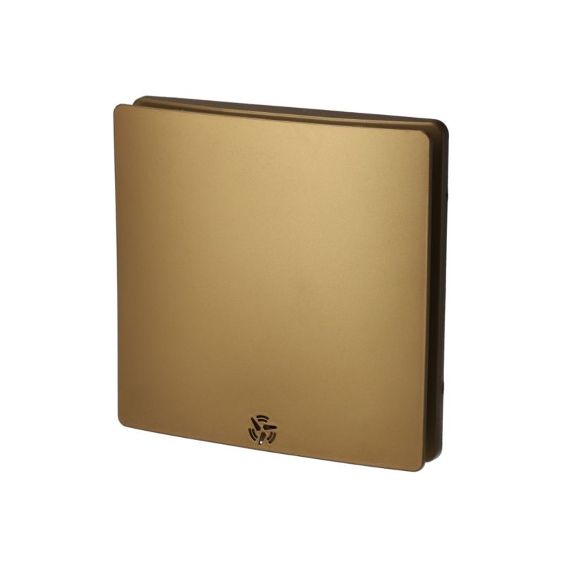 Wentylator HOROZ plastikowy FELIX 100 mm złoty 1 szt.