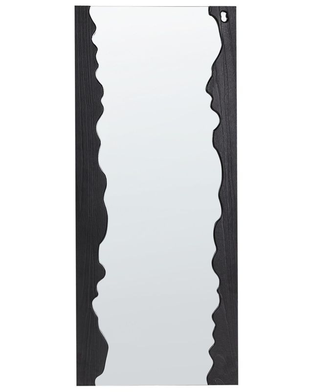 Lustro ścienne Saullcet 75 cm 175 cm Czarny 1 szt.