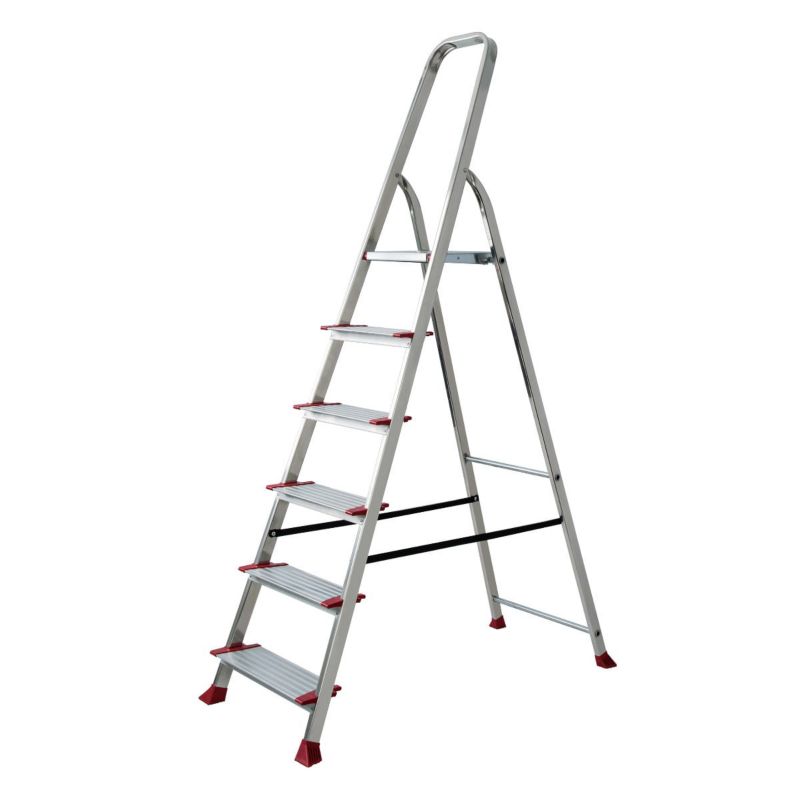 Drabina aluminiowa Bayersystem 6-stopniowa BS-DA6+ 150kg 1 szt.