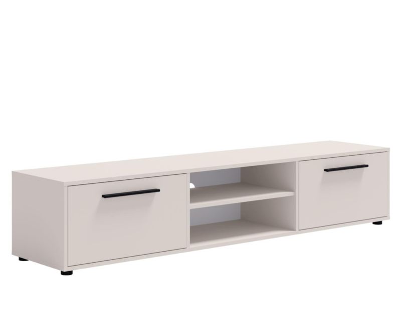 Szafka rtv dwudrzwiowa Bettso Maxivo szeroka stylowa do salonu kaszmir 1szt.