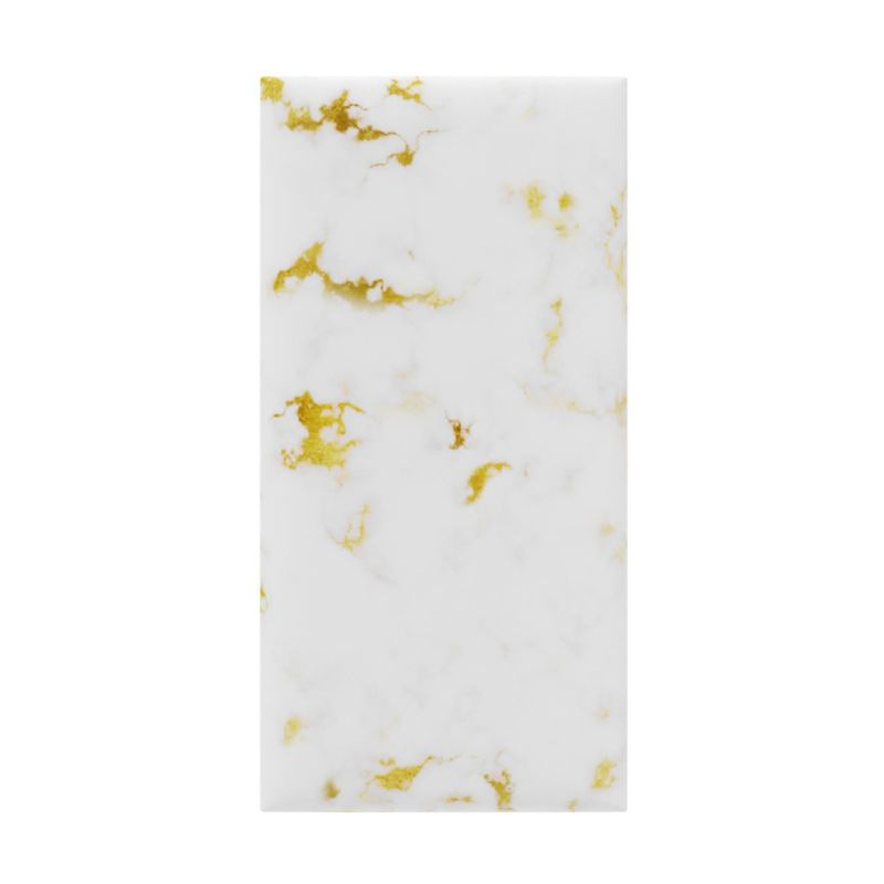 Panel ścienny tapicerowany Stegu Print 60 x 30 cm carra gold