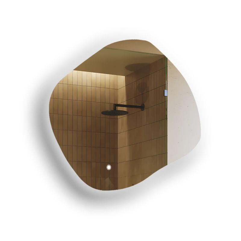 Lustro łazienkowe Artforma LED 94x84cm owalne LED Dual włącznik ROM221 1szt.