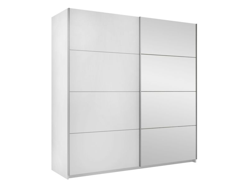 Szafa MIRJAN 24 przesuwna z lustrem Atalio 200 biały 1 szt.