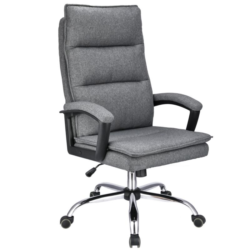 Fotel biurowy ergonomiczny JUMI do biurka obrotowy ESPO szary 1 szt.