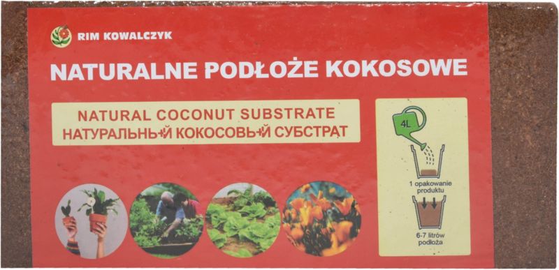 Podłoże naturalne kokosowe 0,5 kg