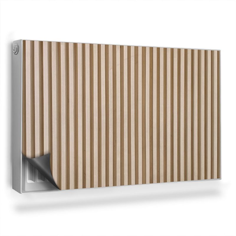 Magnes Na Kaloryfer Wallfluent 100x60 cm Jasne drewniane lamele 1 szt.