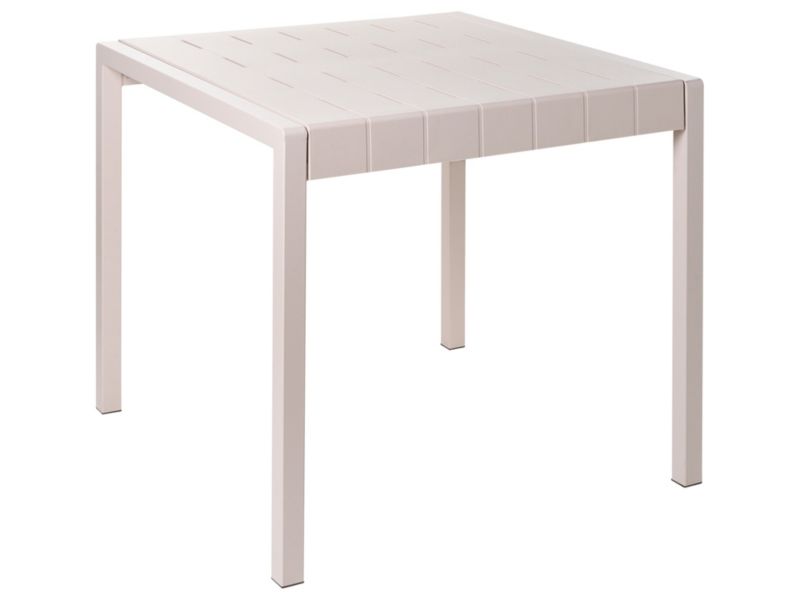 Stół ogrodowy Bartica 81 x 84 cm Beżowy 1 szt.