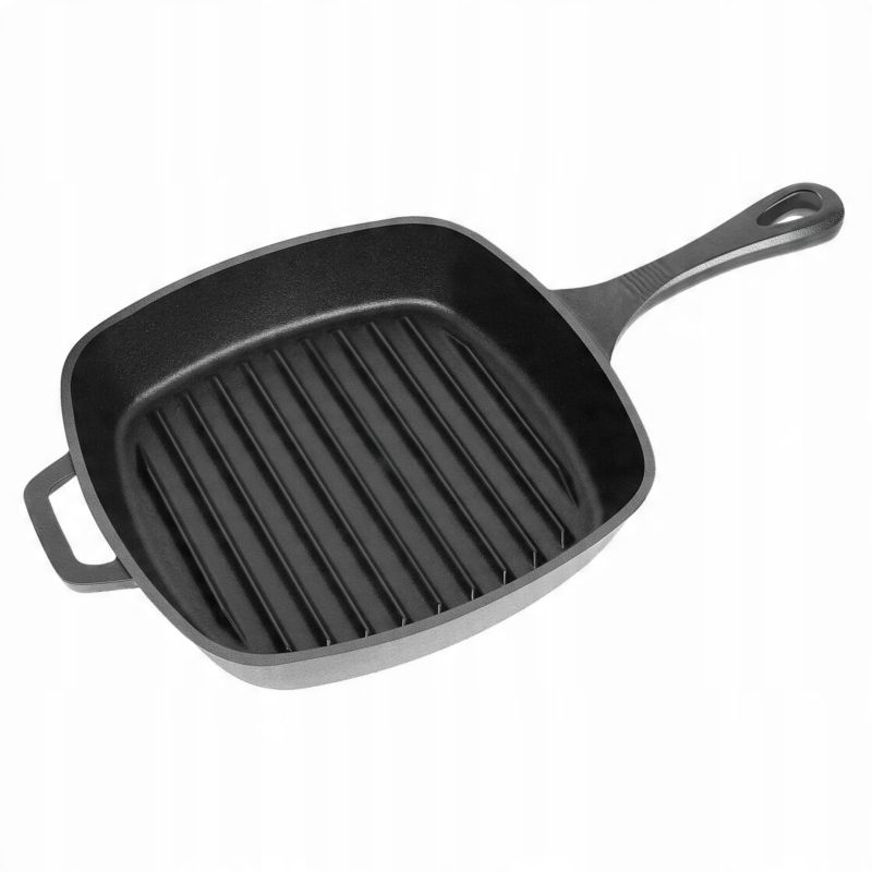 Patelnia grillowa EL FUEGO 26 cm żeliwna 1szt.