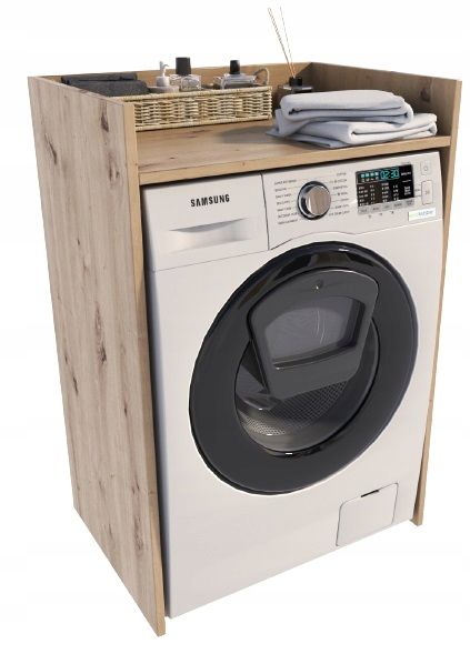 Szafka na pralkę Matkam słupek TS Per dąb artisan 1 szt.