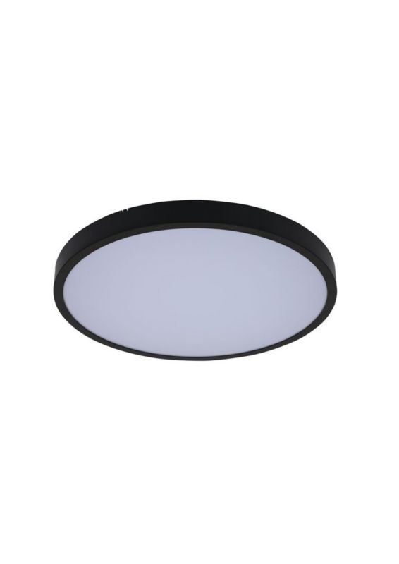 Plafon sufitowy Rabalux Alenzo czarno-biały LED 36W 3000/4000/6000K 2300lm łazienkowy IP44 wym: 6,5 x 42 x 42 cm - 1 szt.