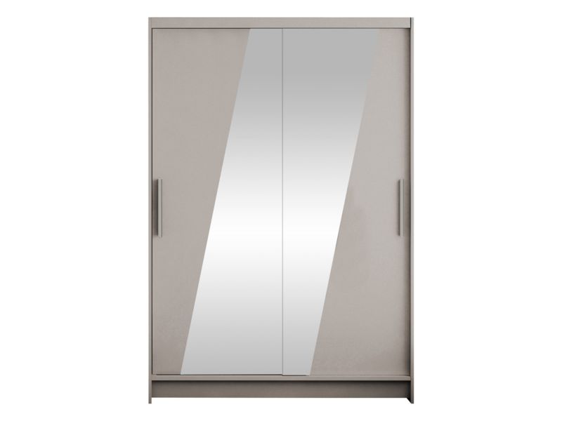 Szafa MIRJAN 24 z drzwiami przesuwnymi Miami VIII kaszmir/lustro 1 szt.