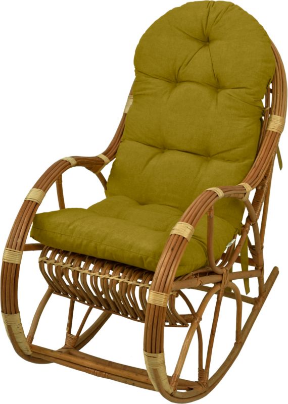 Poduszka na fotel bujany rattanowy AMPO miodowy melanż 1 szt.