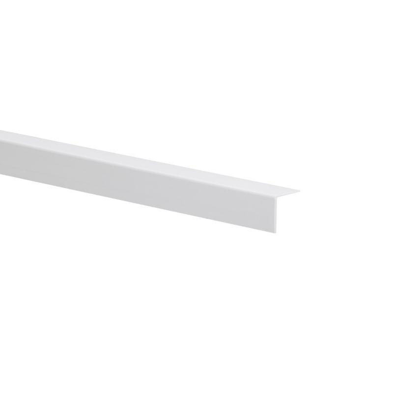 Kątownik PVC 1000 x 15 x 15 x 1 mm biały połysk