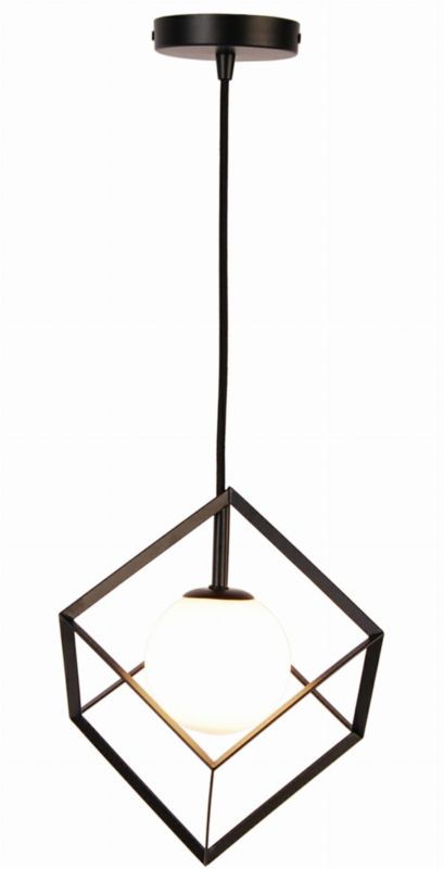 Lampa sufitowa wisząca Candellux Weert czarno-biała wym: 115 x 15 x 15 cm 1xG9 x 28W 1 szt.