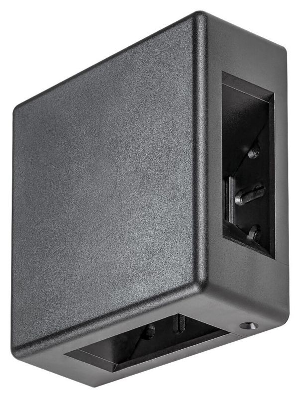 Kinkiet ścienny zewnętrzny Rabalux Lippa czarny LED 6W 3000K 190lm IP54 wym: 12 x 12 x 5 cm tworzywo sztuczne - 1 szt.