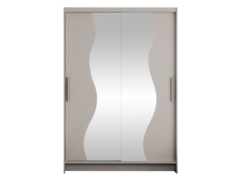 Szafa MIRJAN 24 z drzwiami przesuwnymi Miami S kaszmir/lustro 1 szt.
