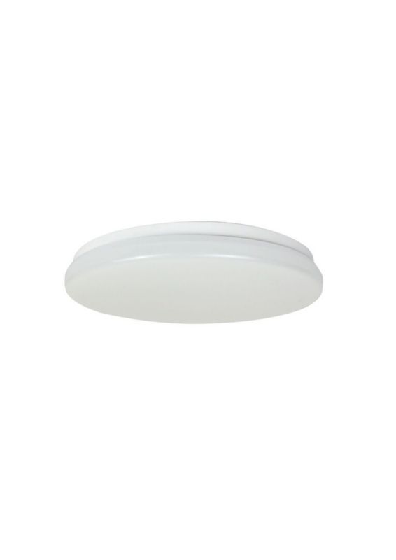 Lampa sufitowa zewnętrzna Rabalux Lowar biała LED 18W 3000K-6000K 1100lm okrągła IP44 wym: 6,5 x 28,5 x 28,5 cm - 1 szt.