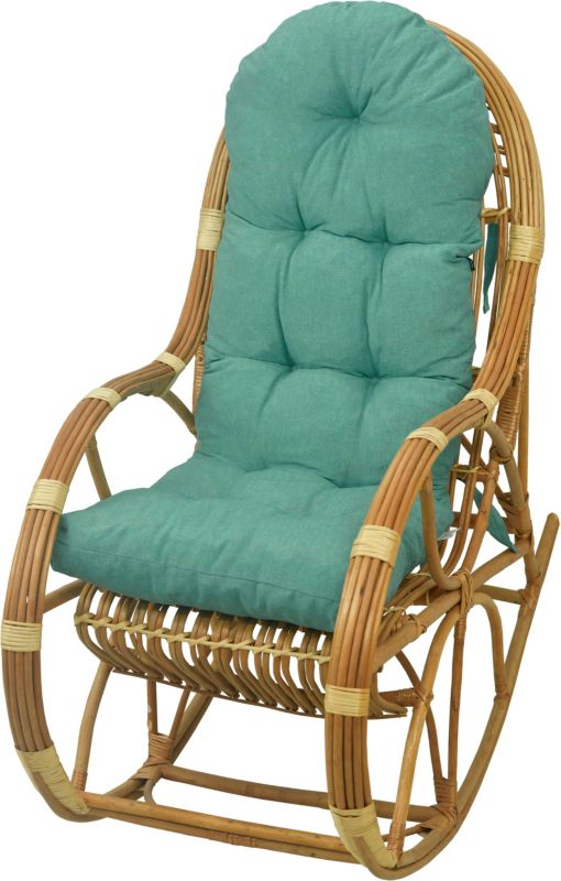 Poduszka na fotel bujany rattanowy AMPO miętowy melanż 1 szt.