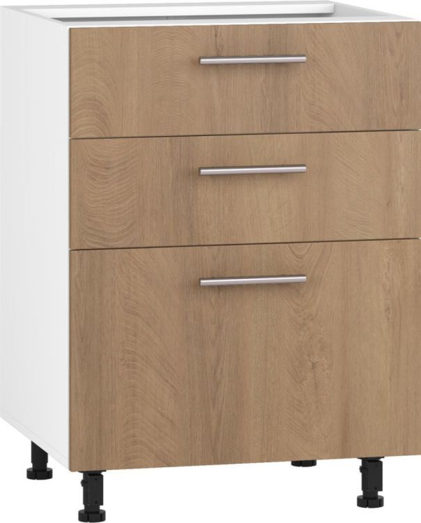 Szafka Halmar kuchenna stojąca 60 VENTO D3S-60/82 dąb miodowy 1 szt