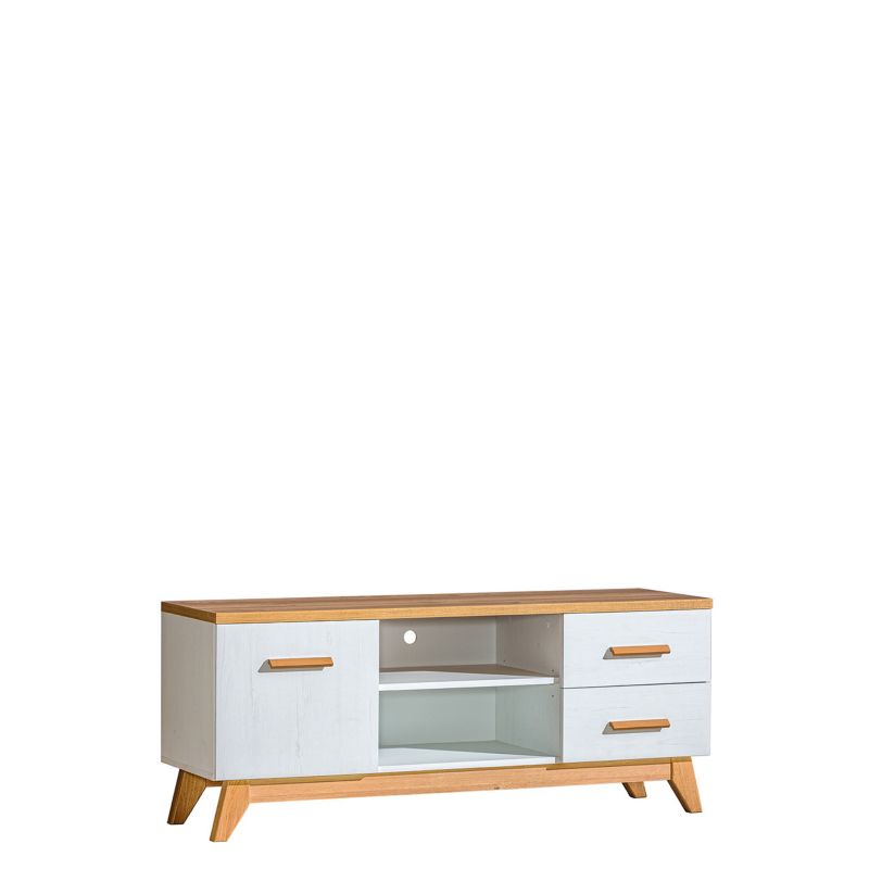 Szafka RTV MIRJAN 24 Sven SV5 sosna andersen / dąb nash 1 szt.