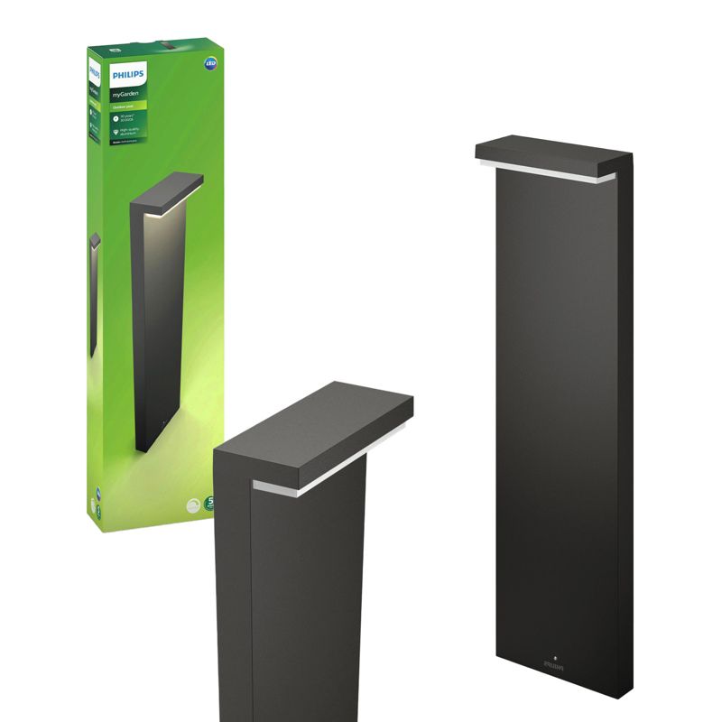 Lampa Ogrodowa Philips Zewnętrzna Słupek 77cm LED 9W 1000lm 2700K IP44 1 szt.