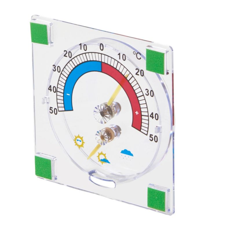 Termometr zaokienny Terdens bimetaliczny 0990 2 w 1