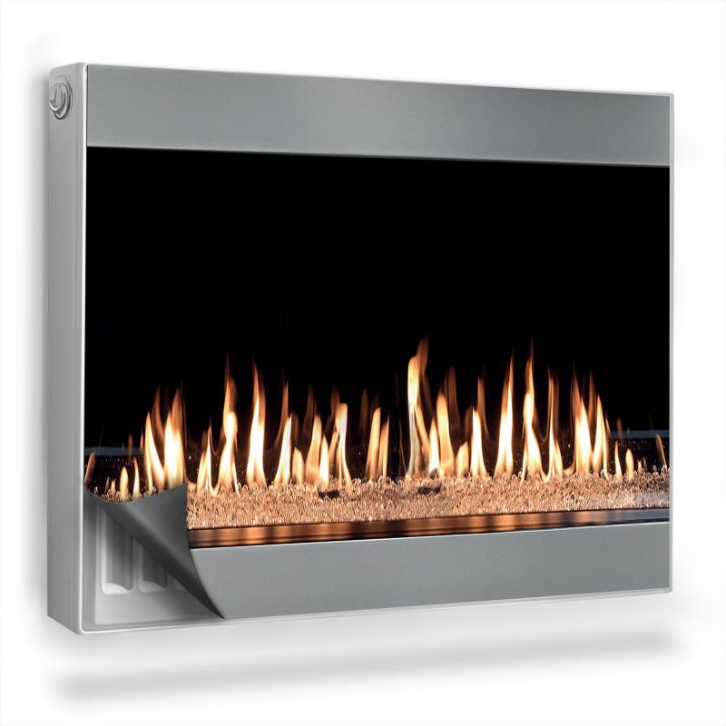 Magnes Na Kaloryfer Wallfluent 80x60 cm Nowoczesny kominek 1 szt.