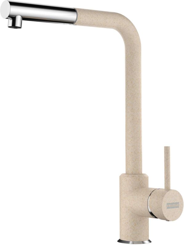 Bateria zlewozmywakowa Franke Sirius L Pull-Out chrom / beżowy