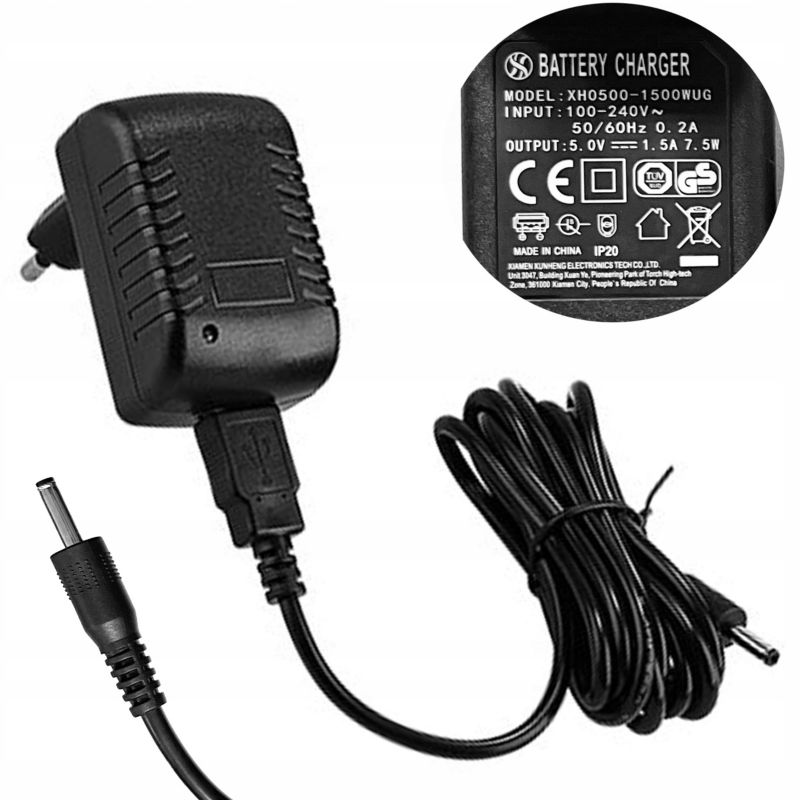 Ładowarka DEKO do laserów poziomic laserowych 5V 1 szt.