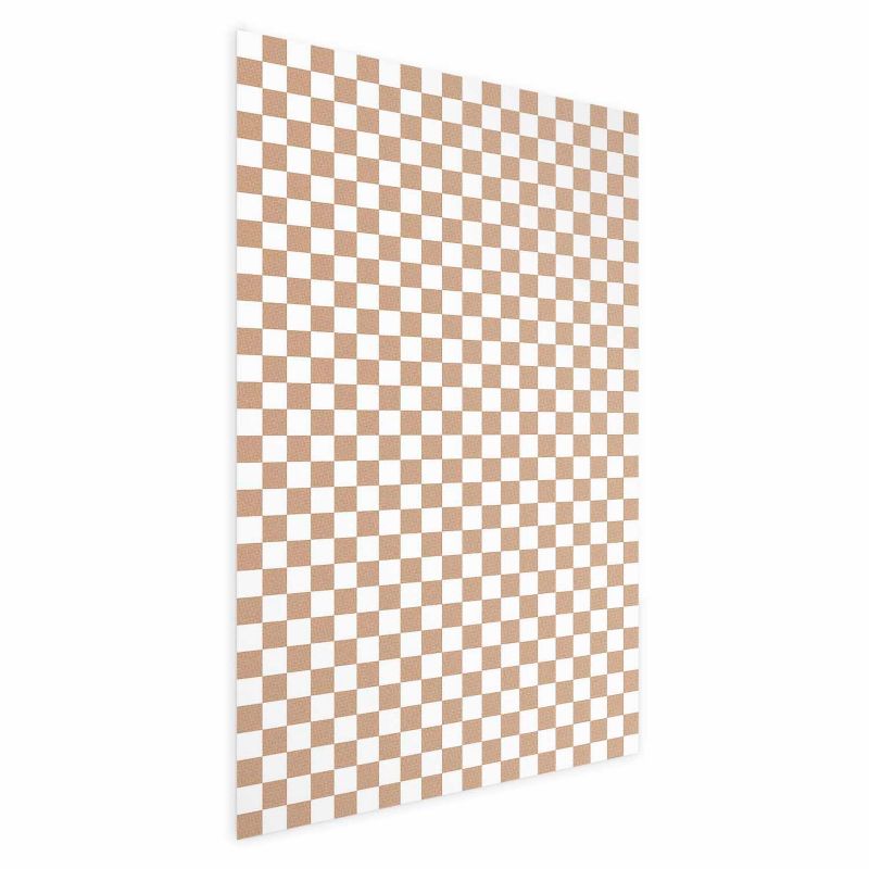 Plakat Artgeist Brązowa geometria 21x30 cm bez ramy 1 szt