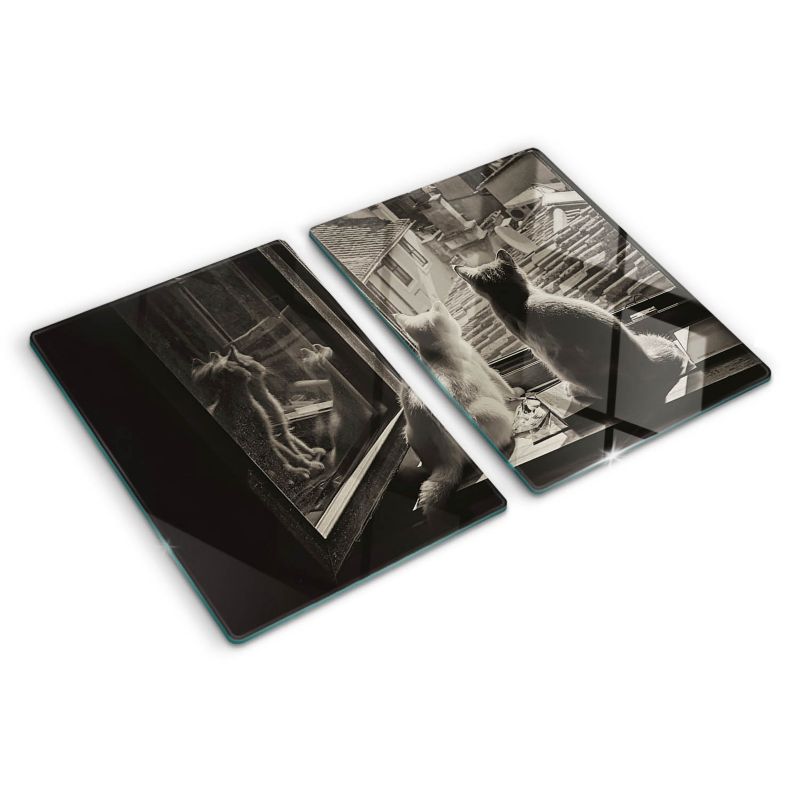 Deska szklana Tulup 2x40x52 cm Koci Widok 1 szt.