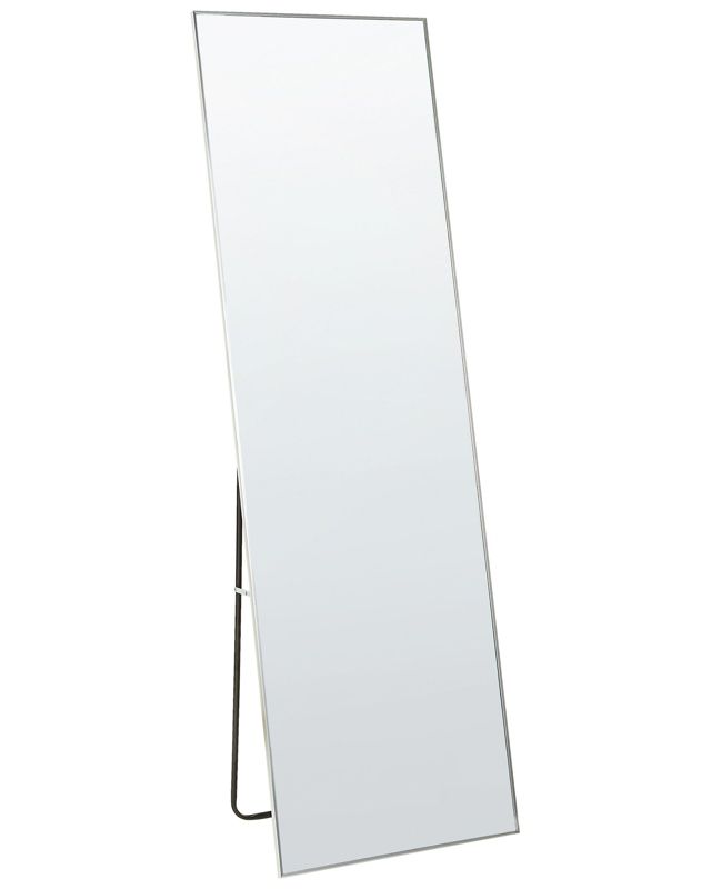 Lustro stojące Beauvais 156 cm Metal Srebrny 1 szt.