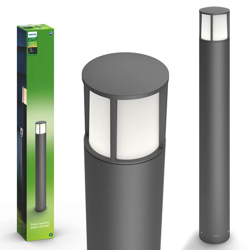Lampa Ogrodowa Philips Zewnętrzna Słupek 77cm LED 5.5W 600lm 2700K IP44 1 szt.
