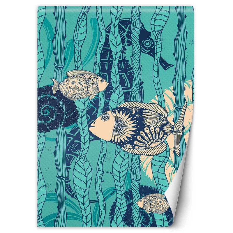 Fototapeta Feeby Ryby akwarela 200x280 1 szt