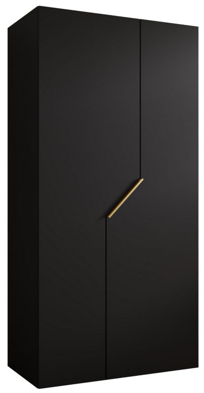 Szafa uchylna otwierana Abiks ANDREW 1 100 wys 202 cm Czarny + Złoty 1 szt