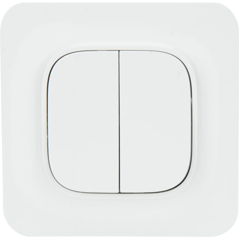 Łącznik podwójny schodowy Jacobsen Kennet biały