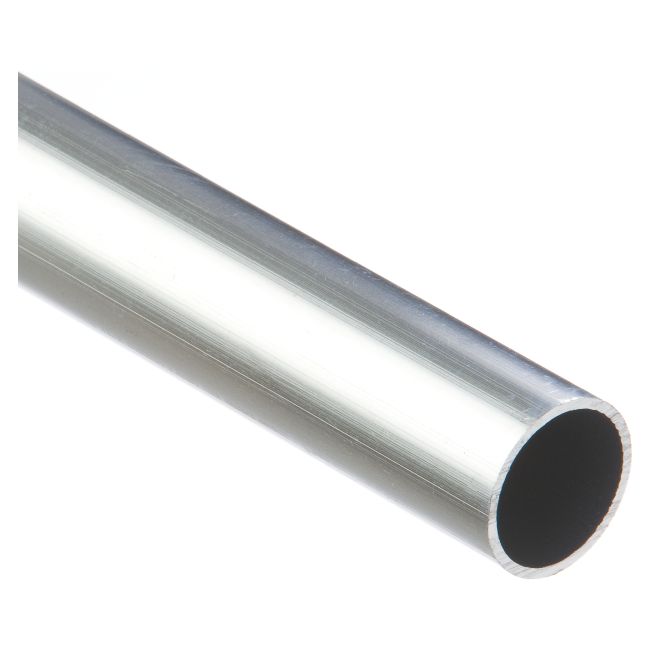 Rura okrągła Cezar 20 x 1 mm 1 m aluminium naturalne