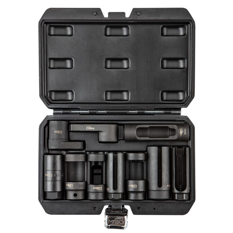 Nasadki do sondy lambda i wtryskiwaczy NEO TOOLS zestaw 10 szt. 1 kpl