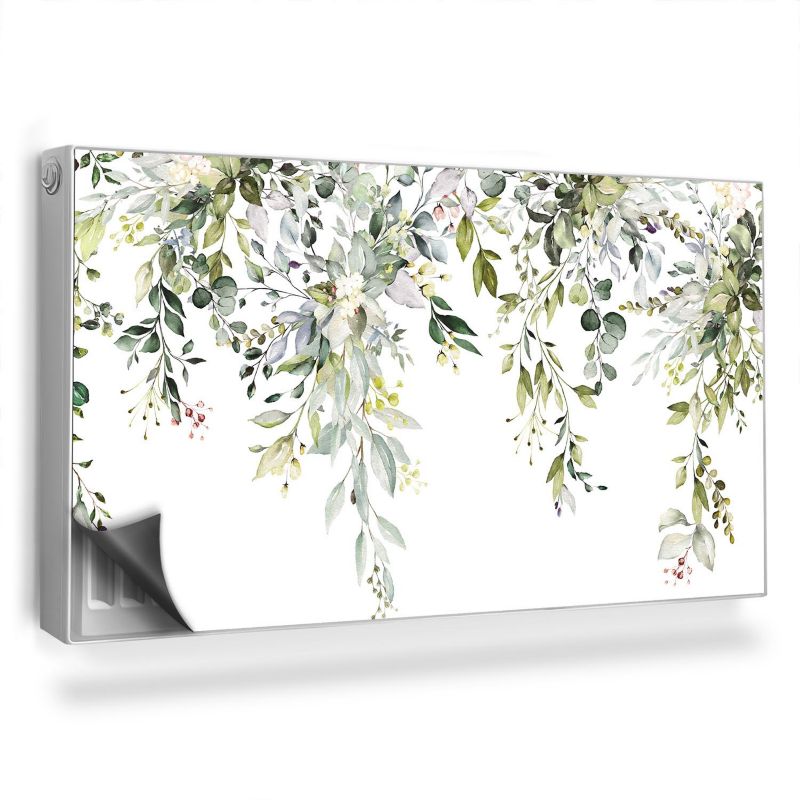 Magnes Na Kaloryfer Wallfluent 110x60 cm Akwarelowe rośliny 1 szt.