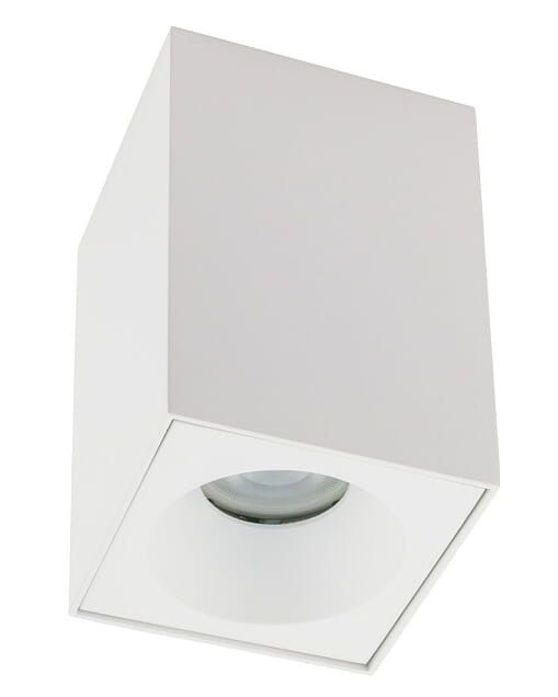 Oprawa sufitowa Nowodvorski Lighting Bravo biały do łazienki 1 x GU10 x 15W IP54 wym: 9 x 9 cm - 1 szt.